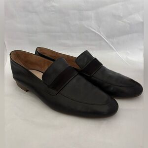 Paul Green Adelle black Italian leather women’s loafers 9.5 flats pumps shoes